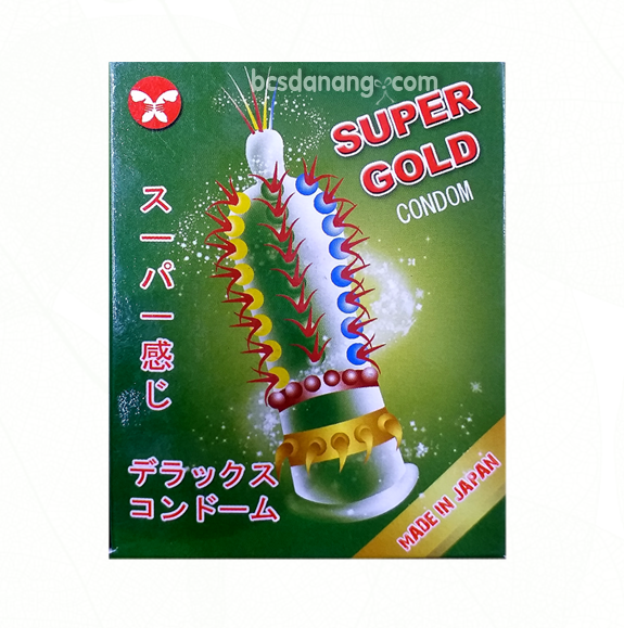Bao Cao Su Gân Gai Super Gold - Shop BCS Đà Nẵng