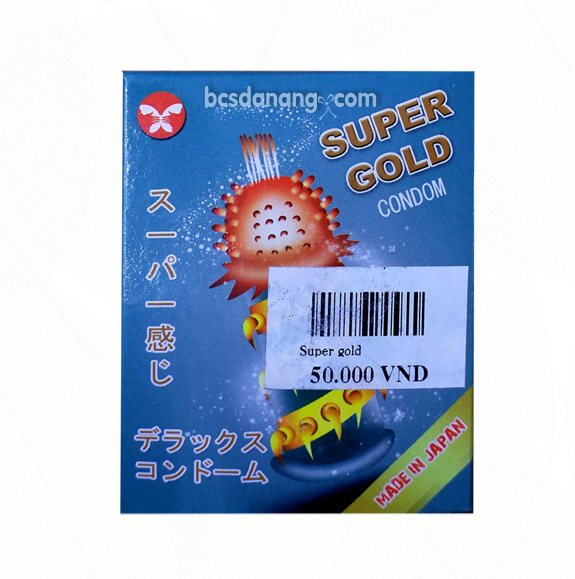 Bao Cao Su Gân Gai Super Gold - Shop BCS Đà Nẵng