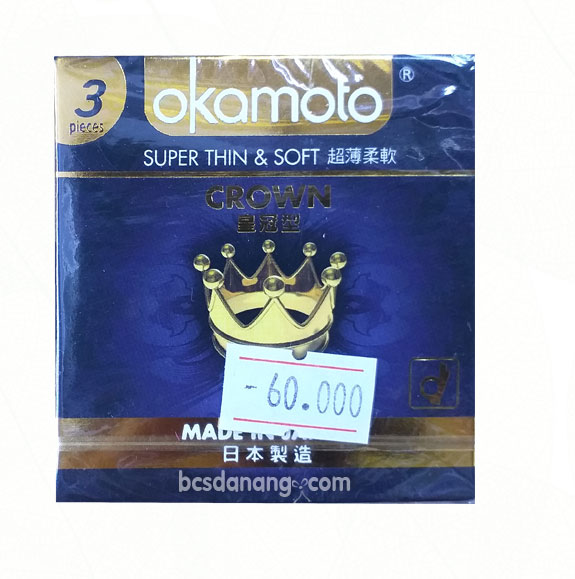 Bao Cao Su Okamoto Crown - Shop BCS Đà Nẵng