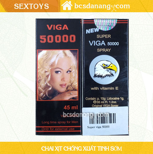 Chai Xịt Kéo Dài Thời Gian - VIGA 50000 - Shop BCS Đà Nẵng