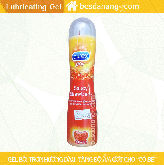 Gel Bôi Trơn Durex Saucy Strawberry