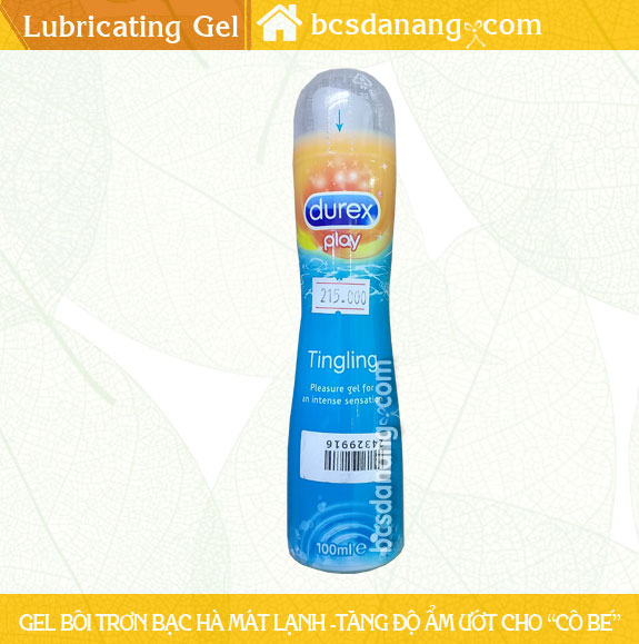 Gel Bôi Trơn Durex Tingling 100ml - Shop Bao Cao Su Đà Nẵng