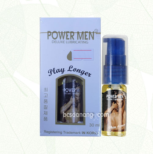 Gel Bôi Trơn Kéo Dài Thời Gian Quan Hệ - Power Men Play Longer - Shop Bao Cao Su Đà Nẵng