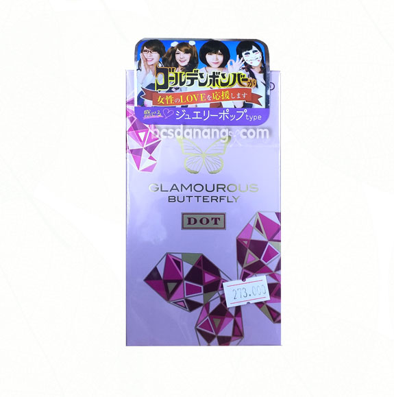 Bao Cao Su Kéo Dài Thời Gian Jex Glamourous Butterfly Dot - Bao Cao Su Đà Nẵng