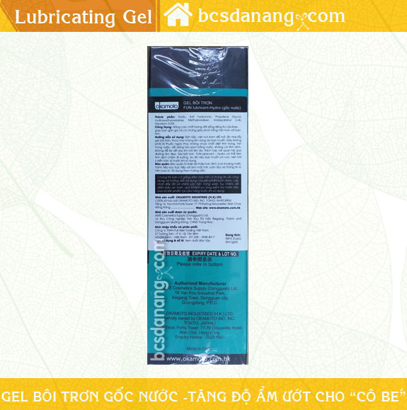 Gel Bôi Trơn Okamoto HYDRO