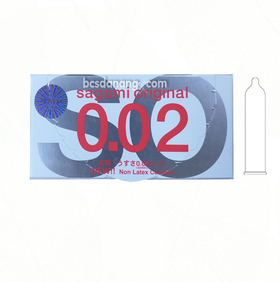 Bao Cao Su Siêu Mỏng Sagami 0.02
