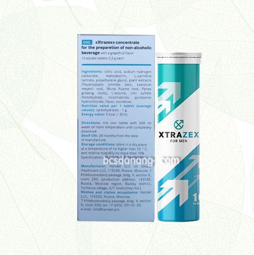Viên Sủi XTRAZEX Tăng Cường Sinh Lý Nam - Shop BCS Đà Nẵng