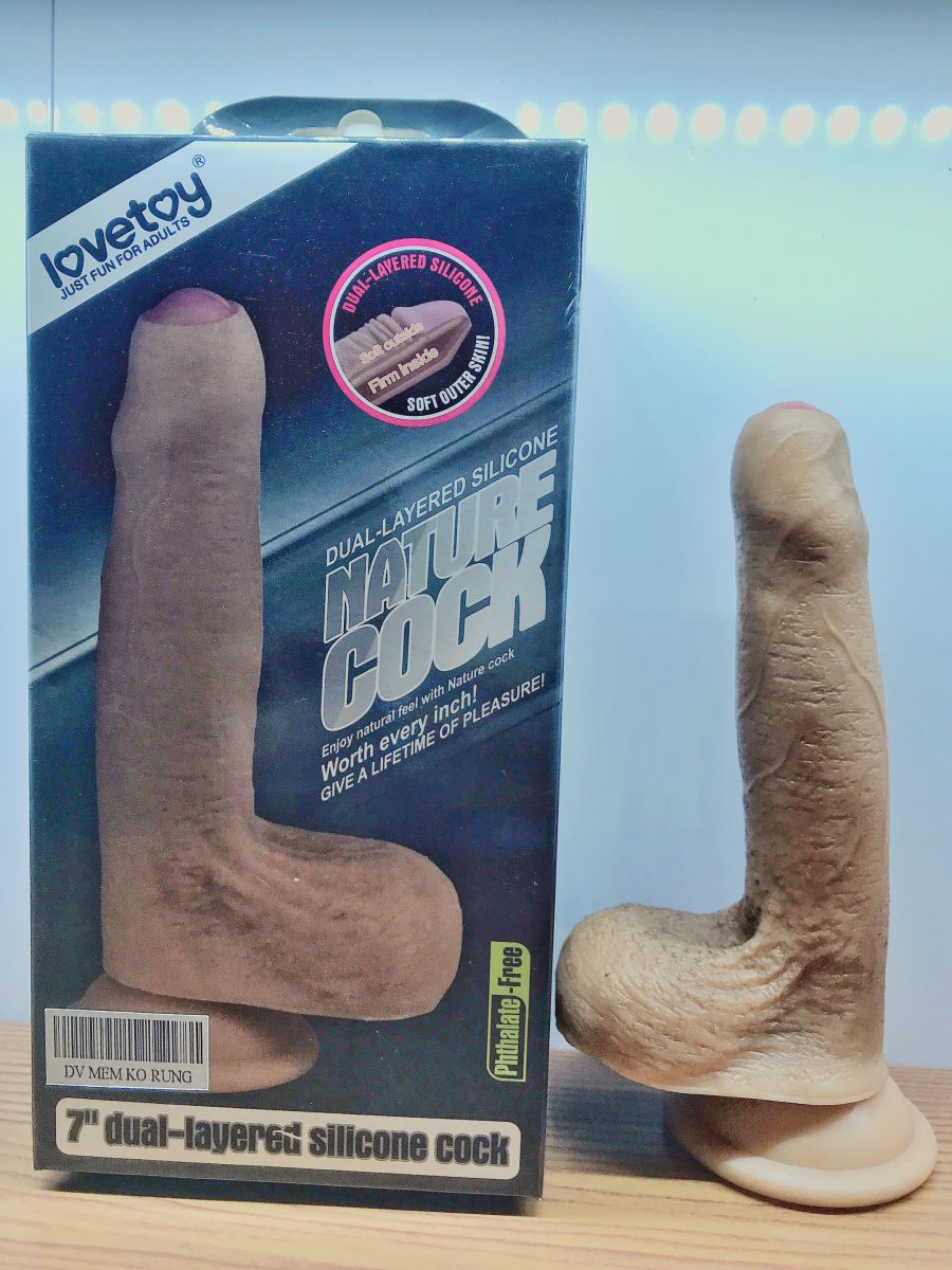 Dương vật giả cao cấp lovetoys Nature Cook - Sạc pin và điều khiển rung qua giọng nói - Bao Cao Su Đà Nẵng